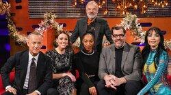 Tom Hanks, Naomi Ackie, Suranne Jones, Richard Osman, Rina Sawayama