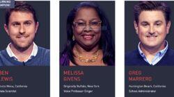 Ben Lewis Vs. Melissa Givens Vs. Greg Marrero, show # 8212. Ben Lewis Vs. Melissa Givens Vs. Greg Marrero, show # 8212.