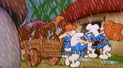 Foul Weather Smurf