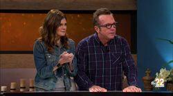 Betsy Brandt & Tom Arnold