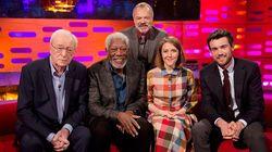 Michael Caine, Morgan Freeman, Jack Whitehall, Gemma Whelan, Take That