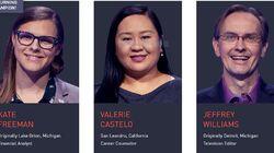 Kate Freeman Vs. Valerie Castelo Vs. Jeffrey Williams, show # 8236. Kate Freeman Vs. Valerie Castelo Vs. Jeffrey Williams, show # 8236.