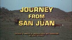 Journey from San Juan