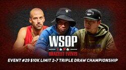 Event #29 $10K Limit 2-7 Triple Draw Championship (Part 2)