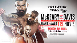 Bellator 163: McGeary vs. Davis