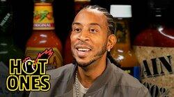Ludacris Gets Fired Up While Eating Spicy Wings Ludacris Gets Fired Up While Eating Spicy Wings