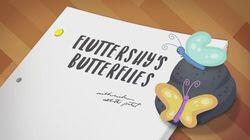 Fluttershy's Butterflies