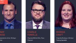 Andy Wood Vs. Charlie Fonville Vs. Rhonda Craft, show # 8220. Andy Wood Vs. Charlie Fonville Vs. Rhonda Craft, show # 8220.