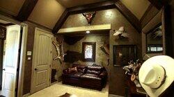 Rustic Hunting Lodge Bedroom