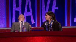 Rhod Gilbert, Andy Hamilton, Baroness Warsi