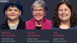 Nikole Villanueva Vs.Ellen Mckeeman Vs. Jen Jazwinski, show # 8374. Nikole Villanueva Vs.Ellen Mckeeman Vs. Jen Jazwinski, show # 8374.