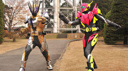 For I Am a President and a Kamen Rider