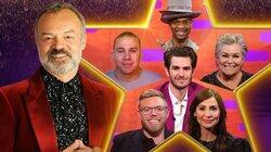 Andrew Garfield, Dawn French, Channing Tatum, Johannes Radebe, Rob Beckett, Natalie Imbruglia