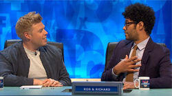 Richard Ayoade, Rob Beckett, Claudia Winkleman, Adam Riches