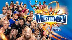 WrestleMania 33 - Camping World Stadium in Orlando, Florida.