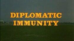 Diplomatic Immunity