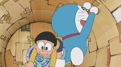 Nobita's Cardboard Space Station