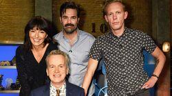 Rob Delaney, Davina McCall, Laurence Fox