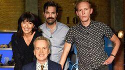 Rob Delaney, Davina McCall, Laurence Fox