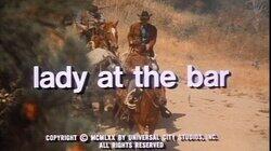 Lady at the Bar Lady at the Bar