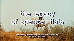 The Legacy of Spencer Flats The Legacy of Spencer Flats