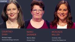 Courtney Shah Vs. Nanci Skinner Vs. Mckenzie Miller, show # 8370. Courtney Shah Vs. Nanci Skinner Vs. Mckenzie Miller, show # 8370.